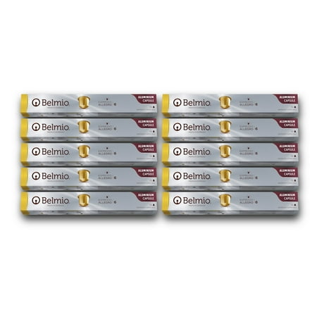Belmio Premium Nespresso Coffee Pods, Allegro Pack, 100 Count