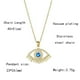 thumbnail image 5 of Collar de circonio con incrustaciones de cobre para mujer, collar con colgante de ojo de diablo de acero inoxidable, collar de mal de ojo, 5 of 5