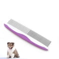 thumbnail image 1 of OULII Pet Grooming Tools Metal Dog Brush For Shedding 1Set Purple, 1 of 8