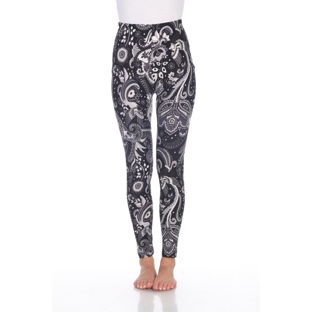 White Mark Leggings Imprimés pour Femmes