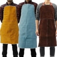 thumbnail image 1 of Welding Apron Leather Cowhide Welder Protect Cloths Carpenter Blacksmi, 1 of 5