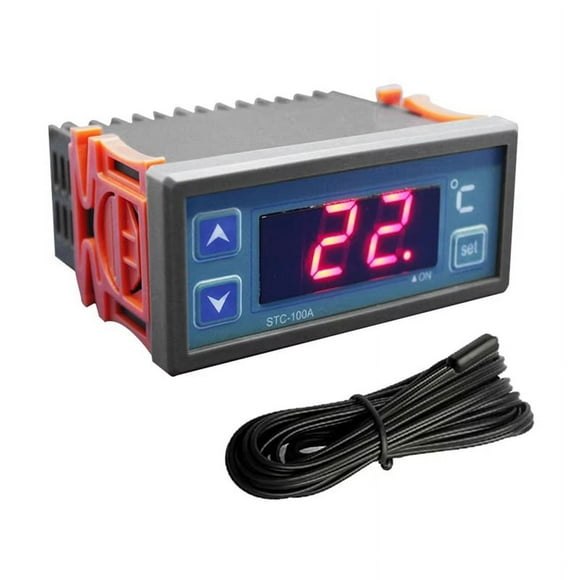STC-100A Controlador de Temperatura Digital AC220V Regulador de Temperatura Inteligente Refrigeración Calefacción Termostato