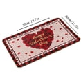 thumbnail image 3 of Water-absorbent Floor Mats Non-slip Valentine's Day Entrance Door Mats Dirt-resistant Welcome Rug for Home Bathroom Kitchen 20x32 Inches, 3 of 3