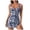Light Blue, variant on GEWSEY One Piece Swim Dress Swimsuits for Women Tummy Control Swimdress Skirt Bathing Suit (Light Blue, 4XL)