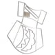 thumbnail image 1 of Troqueles De Corte De Caja De Palomitas De Maíz Plantilla De Acero Al Carbono Molde De Grabado De Metal Herramienta Auxiliar De Bricolaje Para Álbumes De Recortes Fabricación De Tarjetas Manualidades, 1 of 7