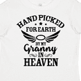 thumbnail image 4 of Inktastic Handpicked for Earth By My Granny in Heaven with Angel Wings Boys or Girls Toddler T-Shirt, 4 of 5