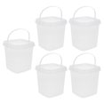 thumbnail image 4 of HLONK Cookie Bucket Fruit Snacks 5pcs Ice Cream Pail Container with Lid, 4 of 11