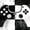 Grunge Game Controller, variant on Elephant Stock Grunge Game Controller Wall Art - Horizontal Canvas Wall Art - Living Room Wall Decor - Hobbies And Lifestyle Canvas - Black And White Decor - 12" x 8"