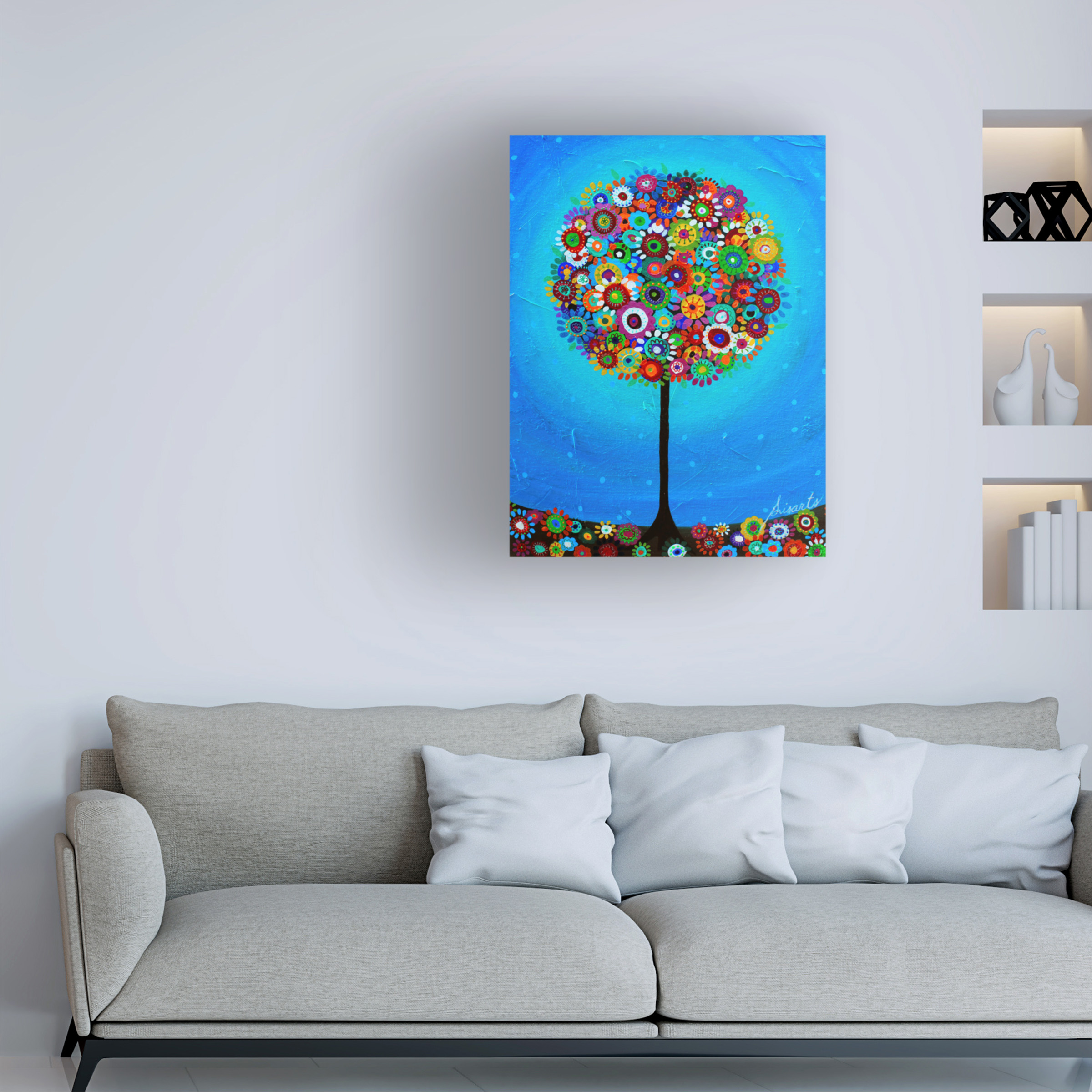 Trademark Fine Art 'Rossmoor's Tree Of Life' Canvas Art by Prisarts