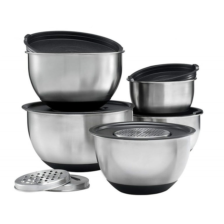 Stainless Steel Mixing Bowl 5 Litre - The Bertinet Kitchen Cookery School