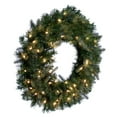 thumbnail image 2 of Vickerman 30" Douglas Fir Artificial Pre-Lit Wreath, Dura-Lit® Warm White LED Mini Lights., 2 of 6