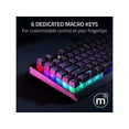thumbnail image 6 of Razer BlackWidow V4 X Full Size Mechanical Gaming Keyboard Yellow Switches Linear and Silent, 6 of 7
