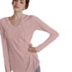 thumbnail image 3 of Ropa de fitness para mujer, camisetas deportivas casuales de manga larga sueltas, camisetas de yoga de longitud media, camisetas de fitness con capucha, suéteres, 3 of 6