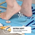 thumbnail image 4 of Beach Kitchen Rugs Set 2 Piece Coastal Kitchen Mat Anti Fatigue Cushioned, Non-Slip Waterproof Kitchen Mats for Floor Ocean Comfort Standing Mat for Kitchen Home, 18'''' x 48'''' and 18'''' x 30'''', 4 of 6