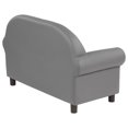 thumbnail image 5 of SoftZone® Little Lux Pre-School Sofa - Grey, 5 of 7