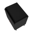 thumbnail image 4 of Mesa Auxiliar de Noche Moderna con 2 Cajones negro, 4 of 5