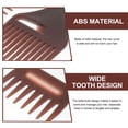 thumbnail image 3 of WRISTBIQUE 3Ud Peine De Plastic ABS Para Corte Y Estilizado Con Anchos Marrón, 3 of 5