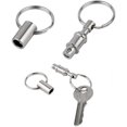 thumbnail image 3 of 2pcs quick release detachable key rings pull apart key rings double split key rings, 3 of 5