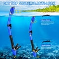 thumbnail image 6 of GKV 180° Panoramic Anti-Fog Snorkel Mask Set – Dry Top Snorkel with Tempered Glass, Leakproof Adult Gear for Snorkeling & Beach Trips, 6 of 7