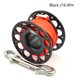 thumbnail image 3 of Naiovety Carrete de carrete de buceo Keep, carretes de cuerda de poliéster de Color sólido portátiles, accesorios subacuáticos de pesca de con Deportes acuáticos Negro 30m Naiovety OD003289-01, 3 of 6