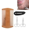 thumbnail image 4 of Beard Shaper Comb Kit, Mustache Folding Comb Fordable Trimming Comb Beard Comb Beard Shaping Tool  For Salon For Home, 4 of 8