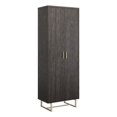 thumbnail image 1 of Pemberly Row Armoire de Rangement en Bois Manufacturé Noyer Blade, 1 of 10
