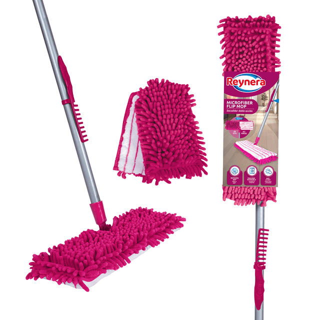 Kit Mopa Sacudidor De Pisos Reynera 7-0-5008 con repuesto