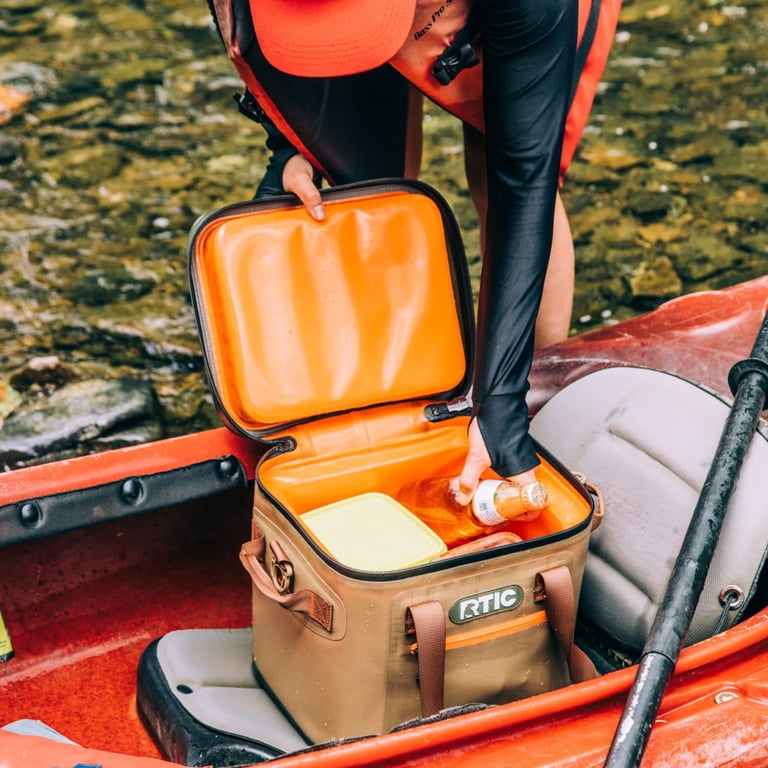 RTIC 12-Can Soft Pack Cooler with Waterproof Zipper & Tear