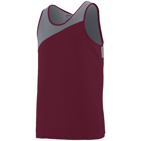 Augusta Sportswear Men's XX-Large Ag352, Maroon/Graphite