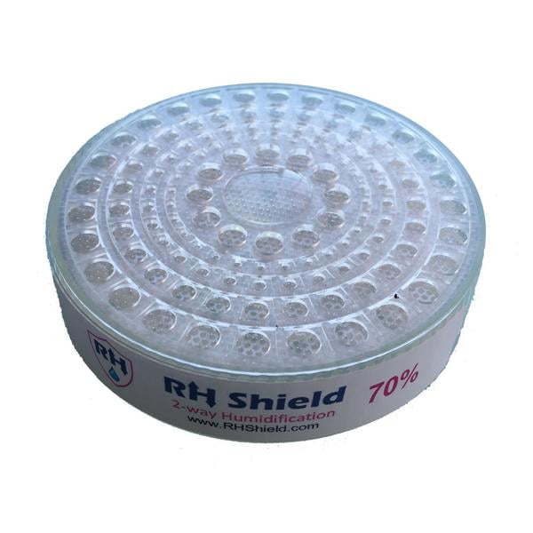 RHShield Cigar Humidity Beads 70 RH Round Humidifier for 150 Cigars