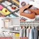 thumbnail image 5 of Bloques de cedro para guardar ropa, de Woodever, 56 unidades, con ganchos, 5 of 7