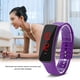 thumbnail image 3 of Reloj LED Correa de silicona deportiva Reloj de pulsera con pantalla electrónica con esfera digital de 12 horas, 3 of 12