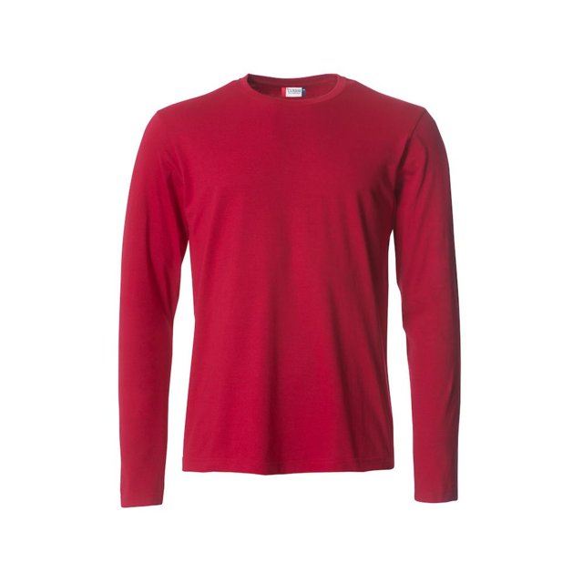 Clique T-Shirt Basique à Manches Longues pour Hommes
