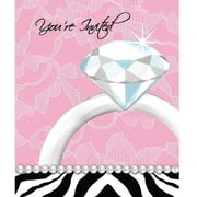 Girls Night Out / Bachelorette Party Zebra Print Invitations With Pink Envelopes - 8 Pack (898049)