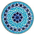 thumbnail image 5 of UBesGoo Blue Ocean Mosaic Round Terrace Bistro Table, Outdoor Plant Stand, 5 of 8