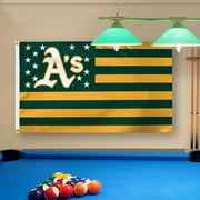 WinCraft Oakland Athletics Deluxe Stars & Stripes 3' x 5' Flag