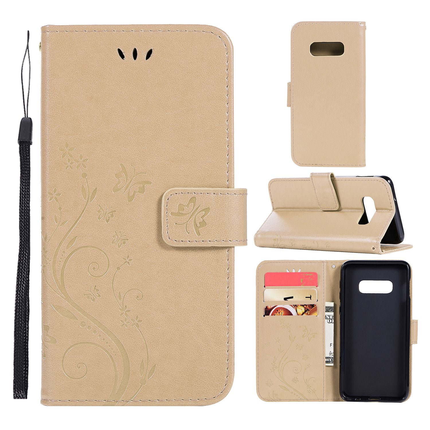 S10e Case, Samsung Galaxy S10e Case Allytech Premium Wallet PU