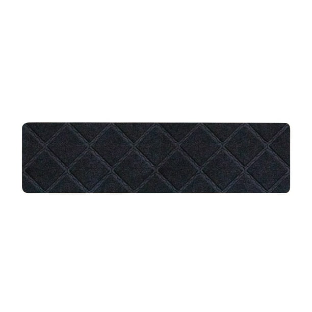 Peldaños antideslizantes para escaleras, almohadillas de poliéster cepillado con relieve y adhesivo TPR, tapetes reutilizables para escaleras de madera, mármol, ladrillo y vidrio.