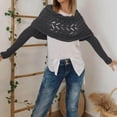 thumbnail image 6 of Knitted Double Sleeve Scarf,Scarf with Sleeves for Women,Women's Knitted Double Sleeve Scarf,Hollow Shawl Scarf With Sleeve,Sweater Scarf for Women,Dark Gray, 6 of 8