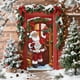 thumbnail image 1 of Cubierta Navideña para Puerta Yww250909006 | Decoración Navideña de Papá Noel (90 X 200 Cm) | Tejido de Poliéster y Licra | Fondo para Fiestas Navideñas | Mantel para Puerta de Entrada, 1 of 6