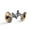 Color 4, variant on Men's Classic Stainless Steel, Vinatge Map Sea Turtles Cufflinks Business Wedding Shirts, Black
