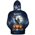 thumbnail image 2 of Happy Halloween Weimaraner Witch Pumpkins Bats All Over Print 3D Hoodie Unisex Merch Hoodies Weim Gray Ghost Dog Lover - 13012, 2 of 6