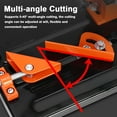 thumbnail image 3 of Aluminum alloy Angle Grinder Modified Cutting Machine Bracket Angle Grinding Device Stand Base Wood Metal, 3 of 7