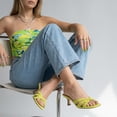 thumbnail image 5 of Cushionaire Malta Strappy Kitten Heels for Women, Dressy Open Toe Low Heel Sandals with Memory Foam Comfort, 5 of 20
