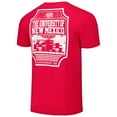 thumbnail image 3 of Men's Cherry New Mexico Lobos Logo Campus Icon T-Shirt, 3 of 3