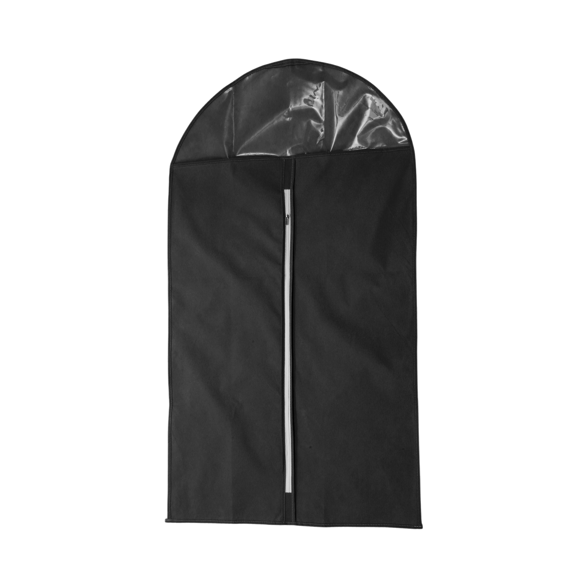 Unique Bargains 3 Pcs Dustproof Thickened Garment Bag Black 43.31"x23.62"