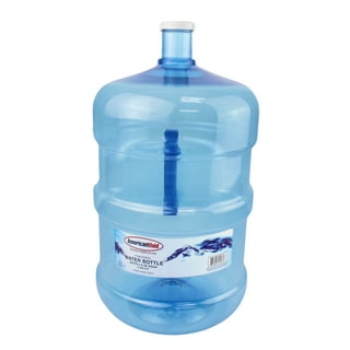 AquaNation 3 Gallon Tall Reusable Food Grade Plastic Water Bottle