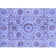 thumbnail image 1 of Ahgly Company Indoor Rectangle Abstract Blue Modern Area Rugs, 7' x 10', 1 of 4