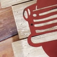 thumbnail image 4 of Raz 28" Rustic Wood and Metal Red Truck Carrying Tree Wall Art, 4 of 5