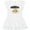 AA-White, variant on Inktastic Powered by Spaghetti Gift Baby Girl Dress